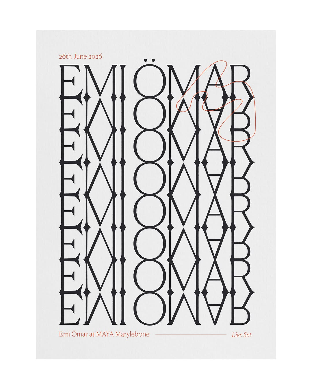 Emi Ömar at Maya Marylebone