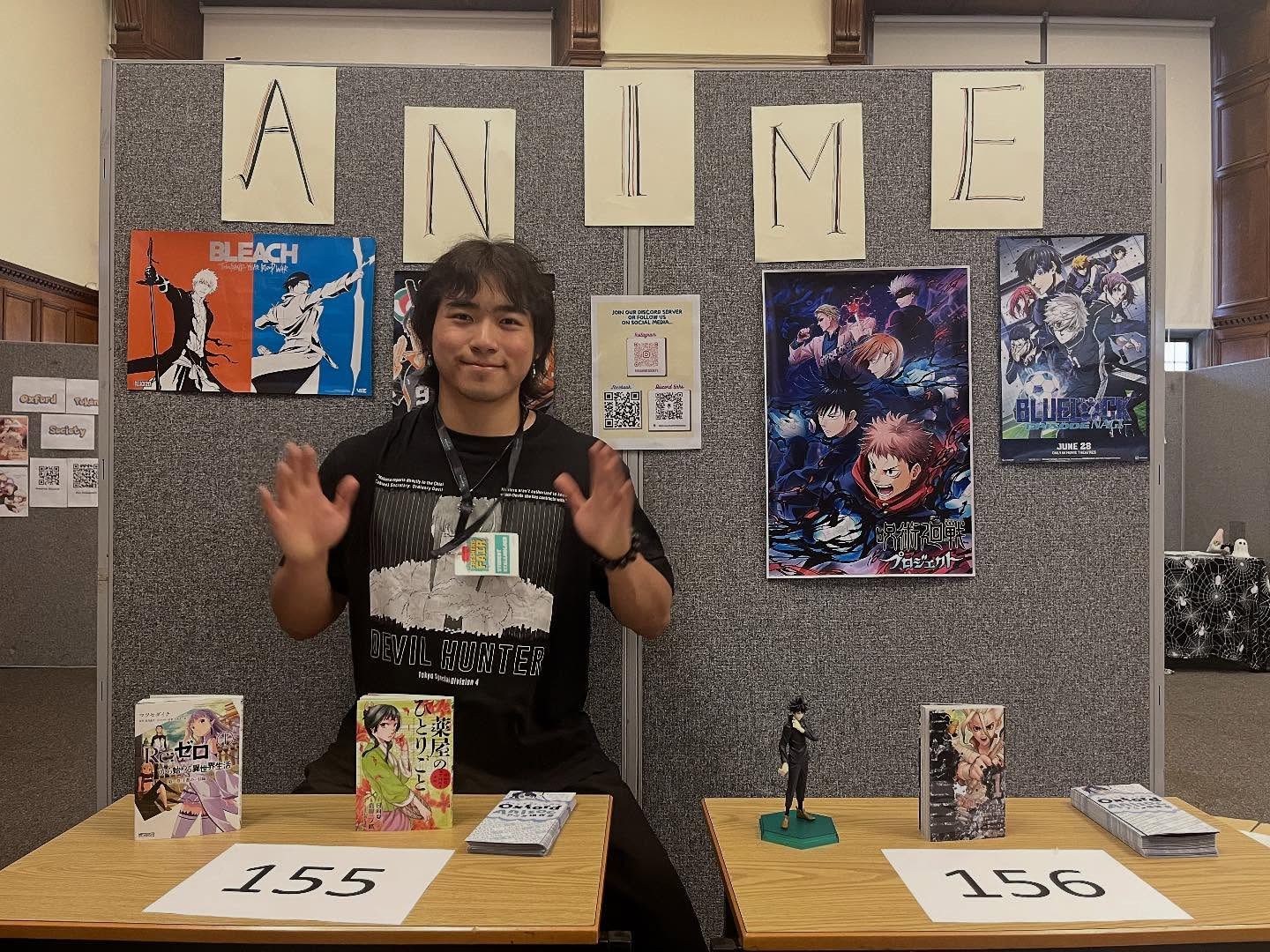 Anime Society at Freshers Fair