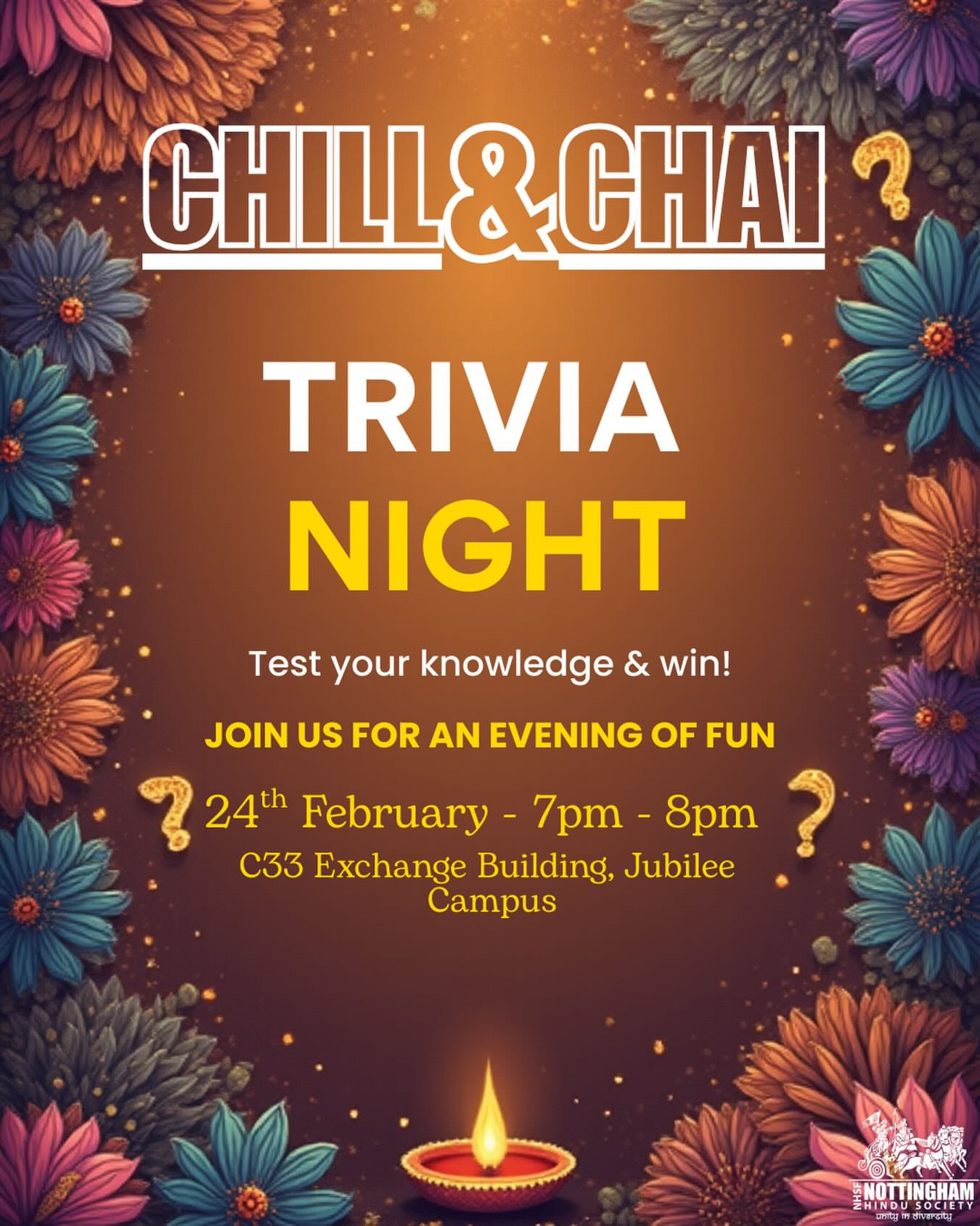 Chill & Chai: Trivia Night!