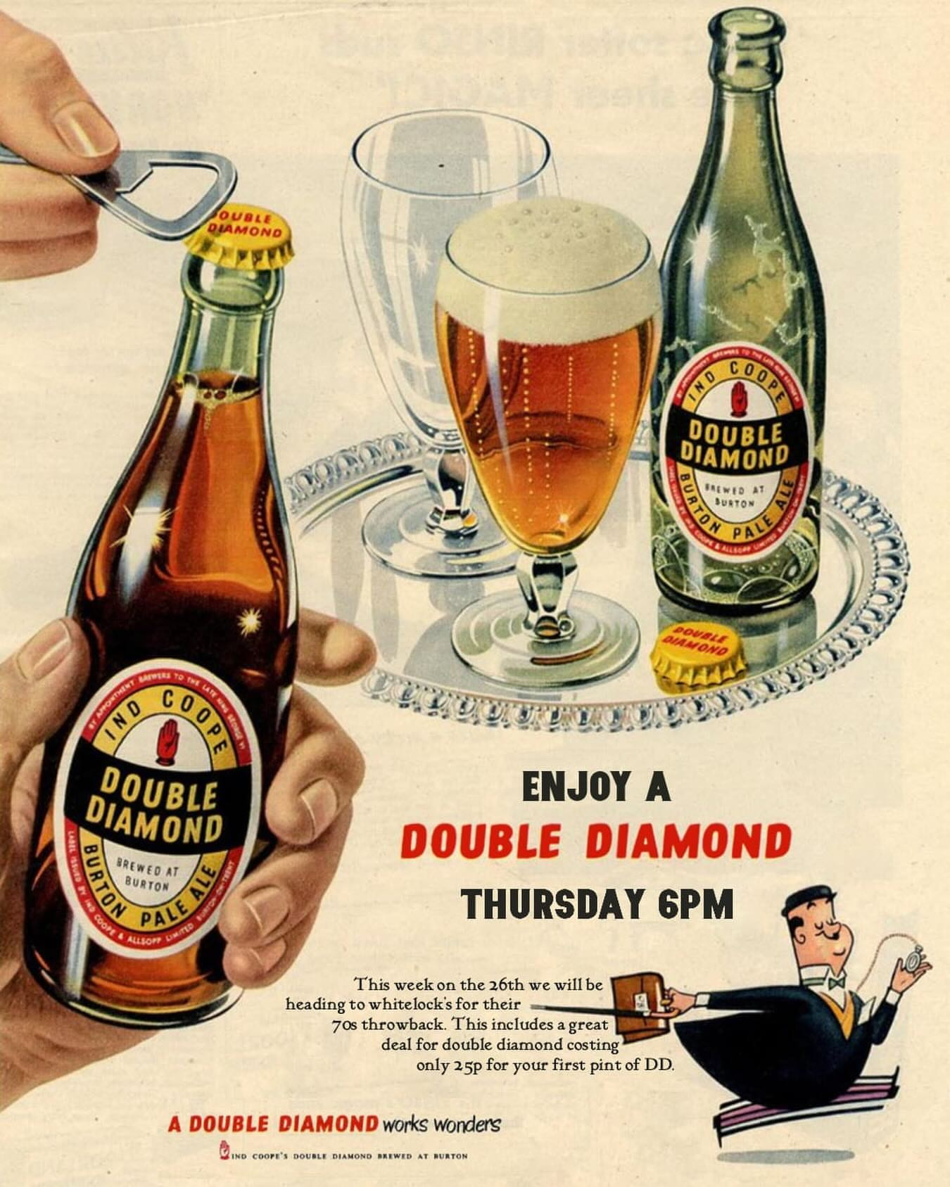 Enjoy a Double Diamond