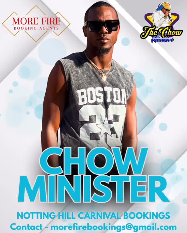 Notting Hill Carnival 2026 - The Chow Minister
