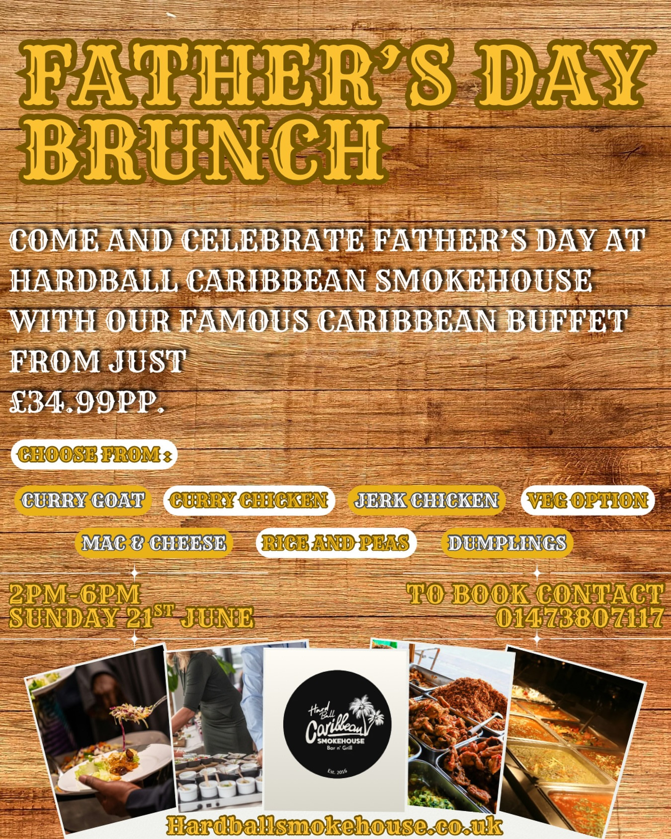 Father's Day Caribbean Buffet