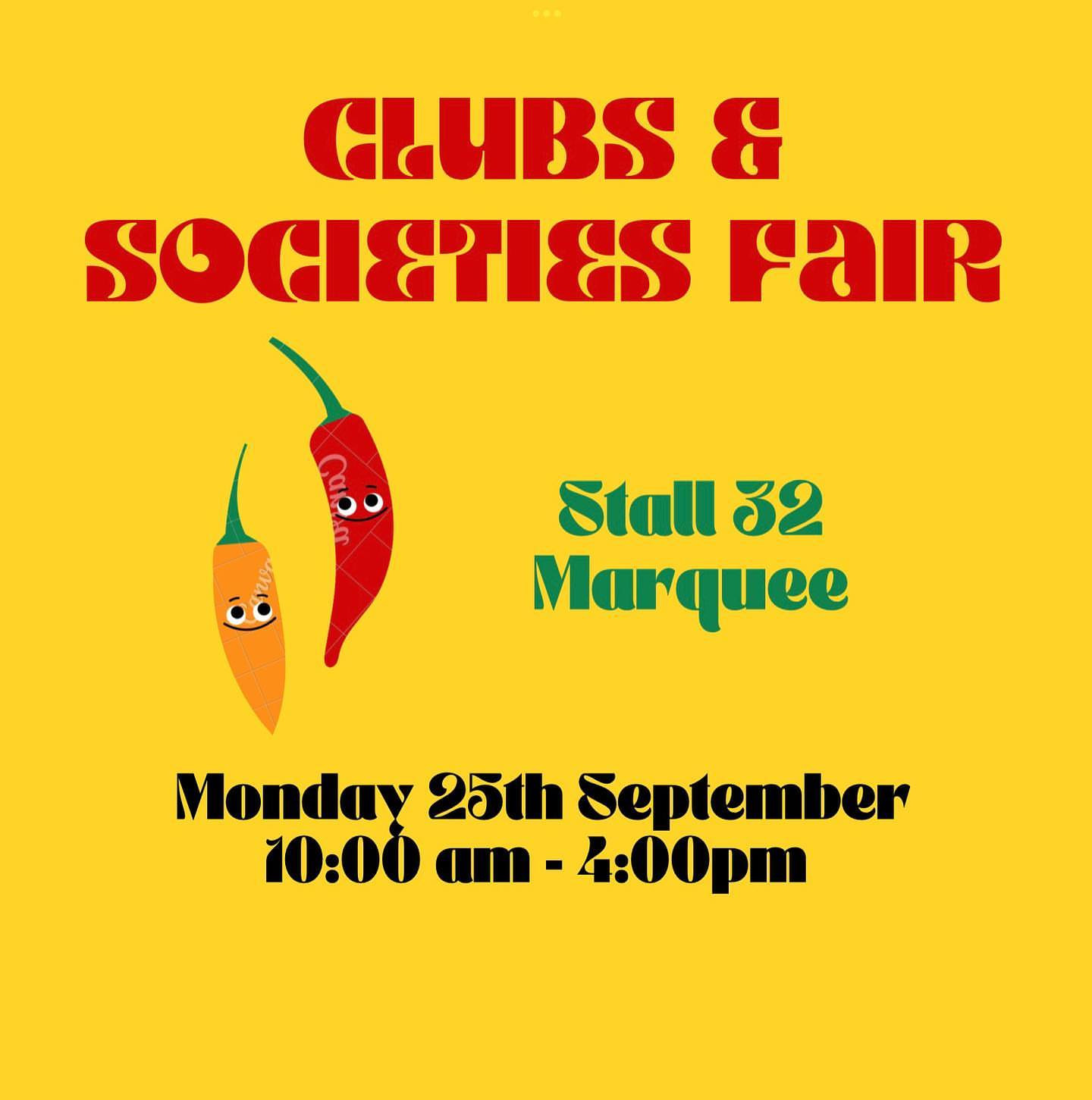 Clubs & Societies Fair
