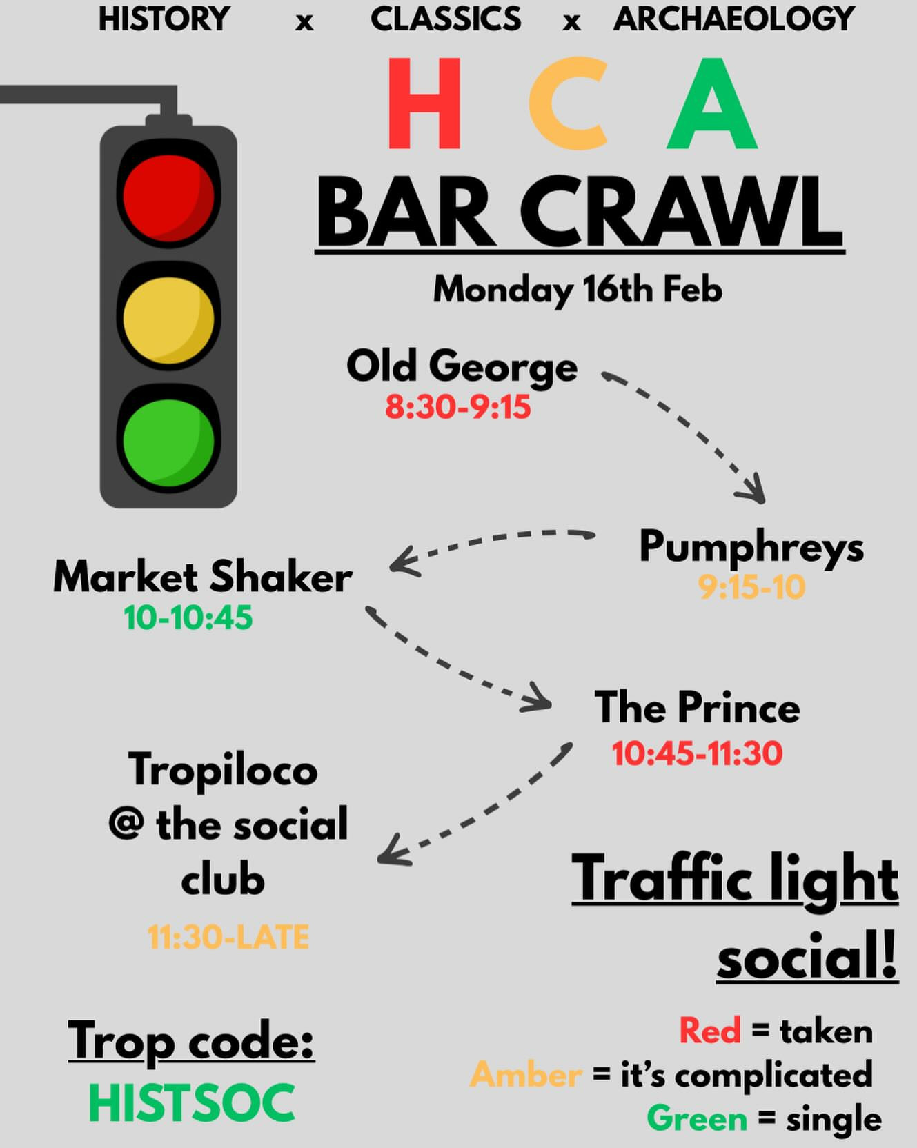 HCA Joint Social - Traffic Light Social