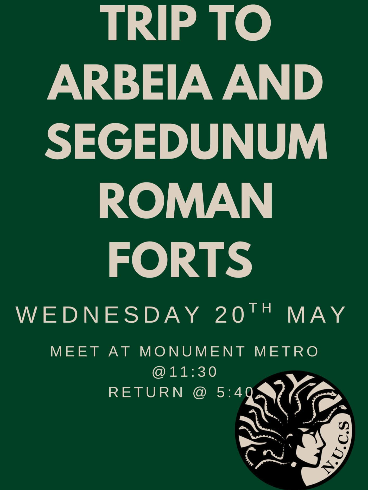 Trip to Segedunum Roman Fort and Arbeia Roman Fort
