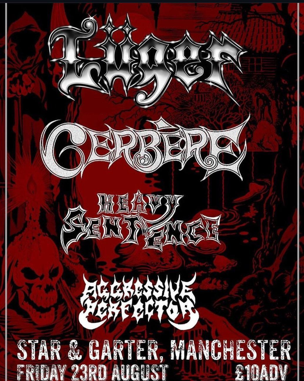 Luger, Cerbere, Heavy Sentence, Aggressive Perfector