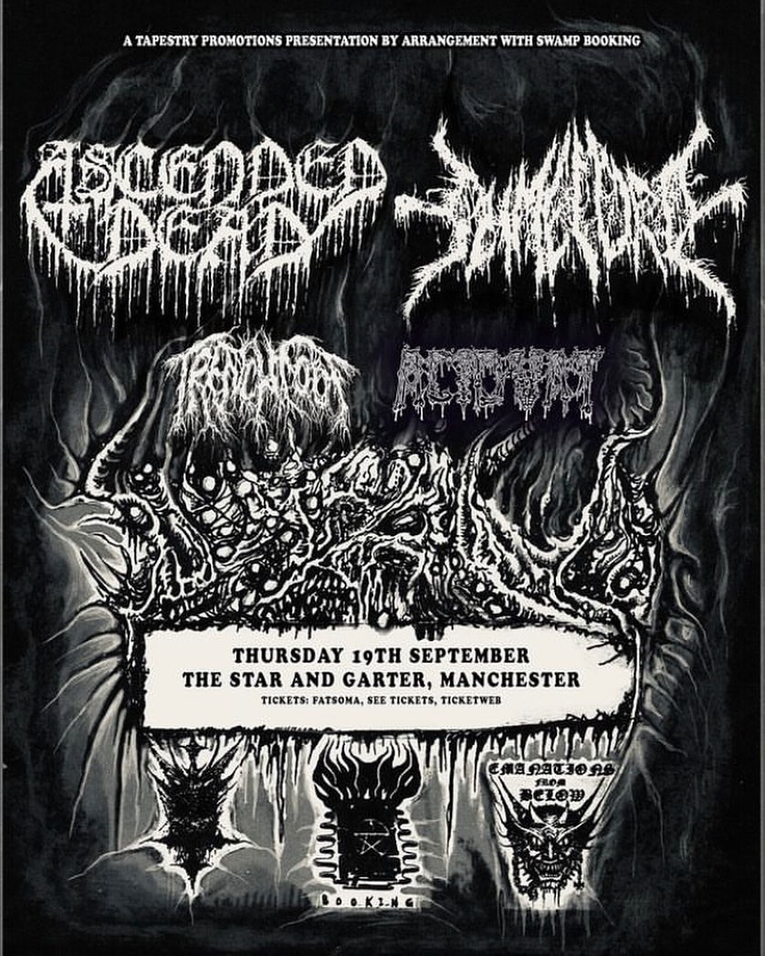 Ascended Dead, Slimelord, Trench Foot, Acid Vat