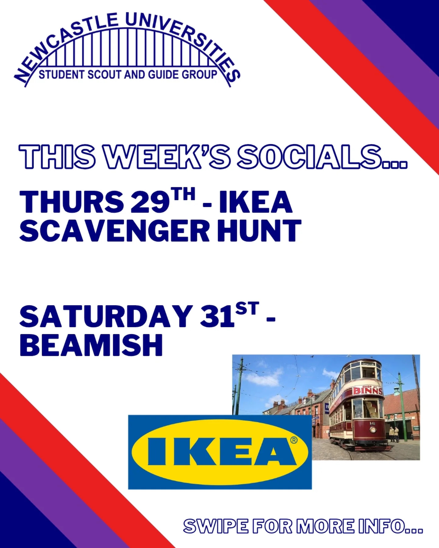 IKEA Scavenger Hunt and Beamish