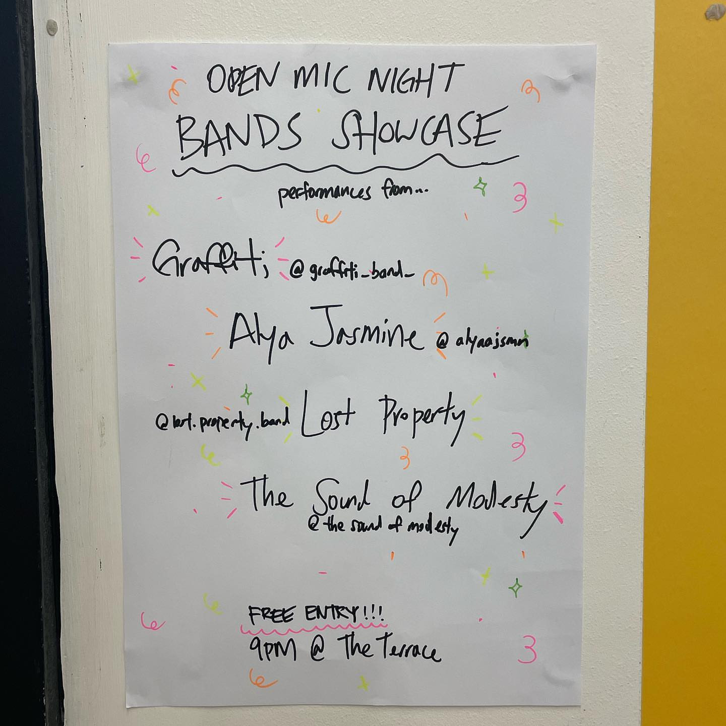 Open Mic Night