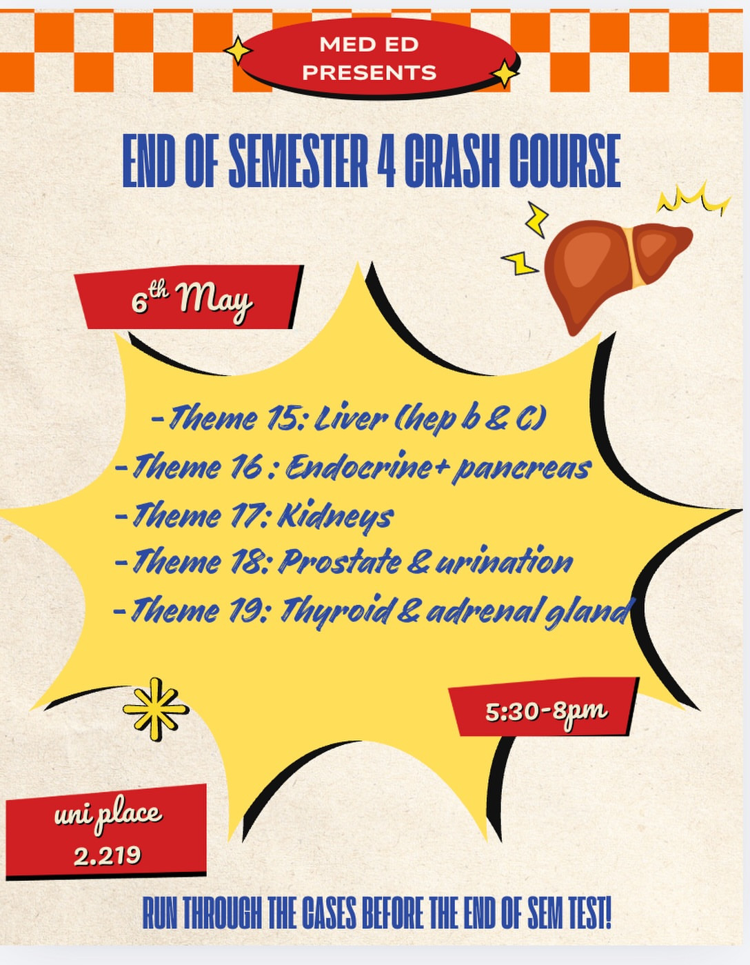 End of Semester 4 Crash Course