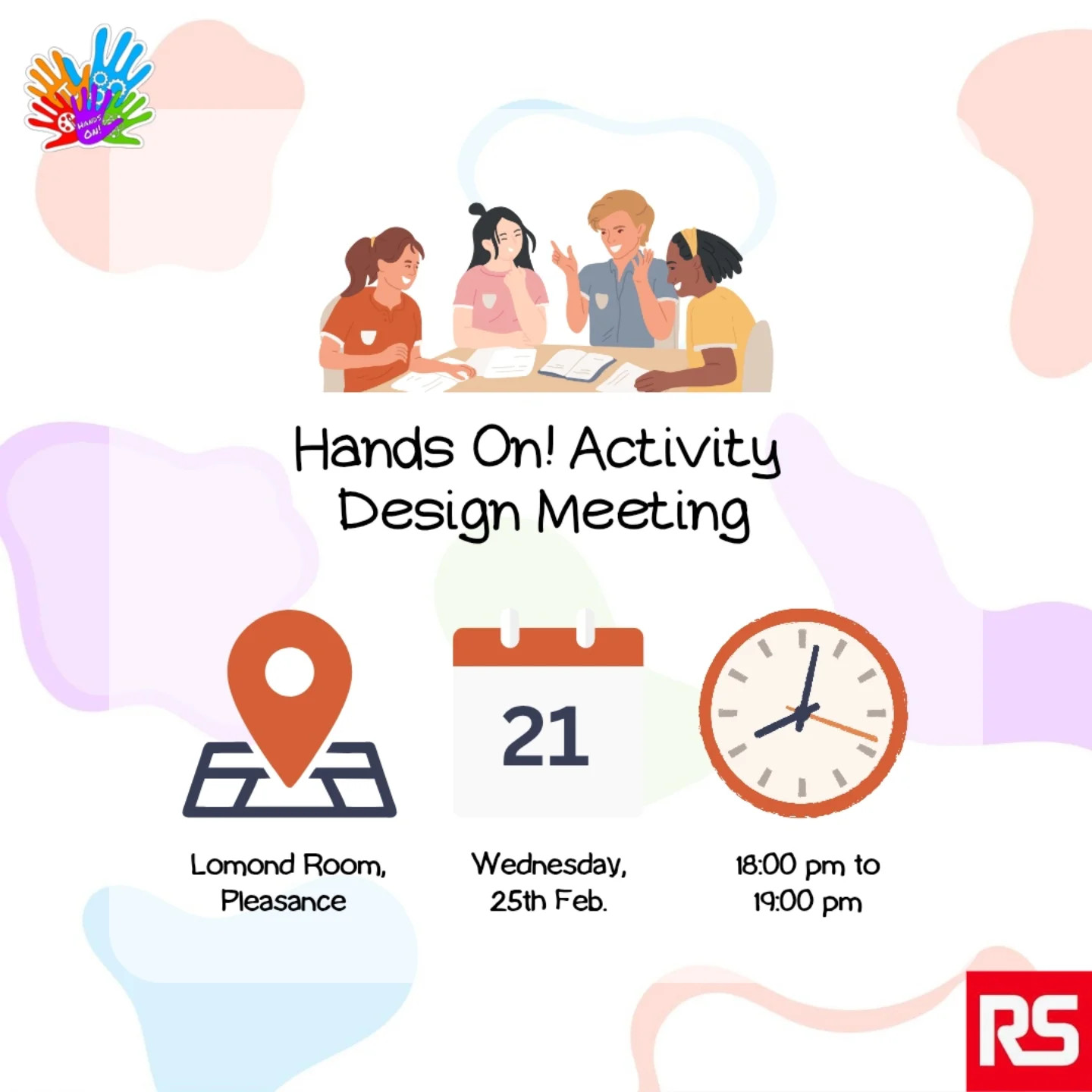 Hands On! Activity Design Meeting