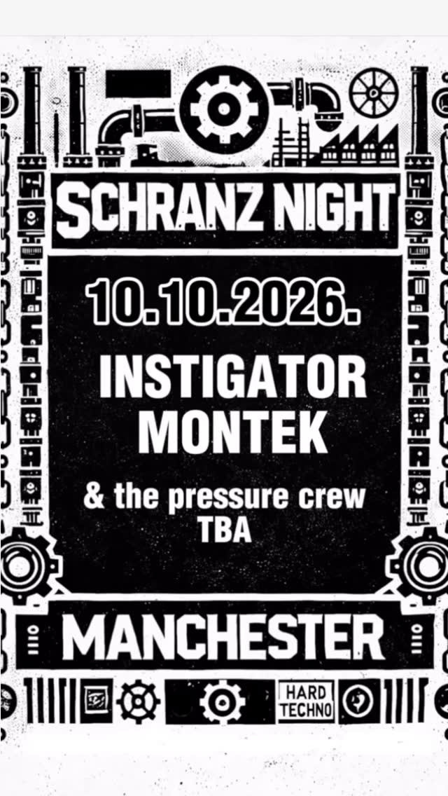 Schranz Night Manchester