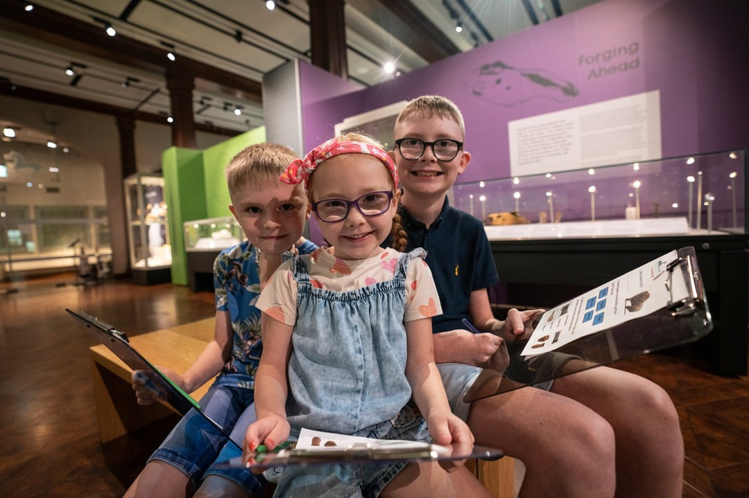 Free family-friendly gallery at Palace Green Library