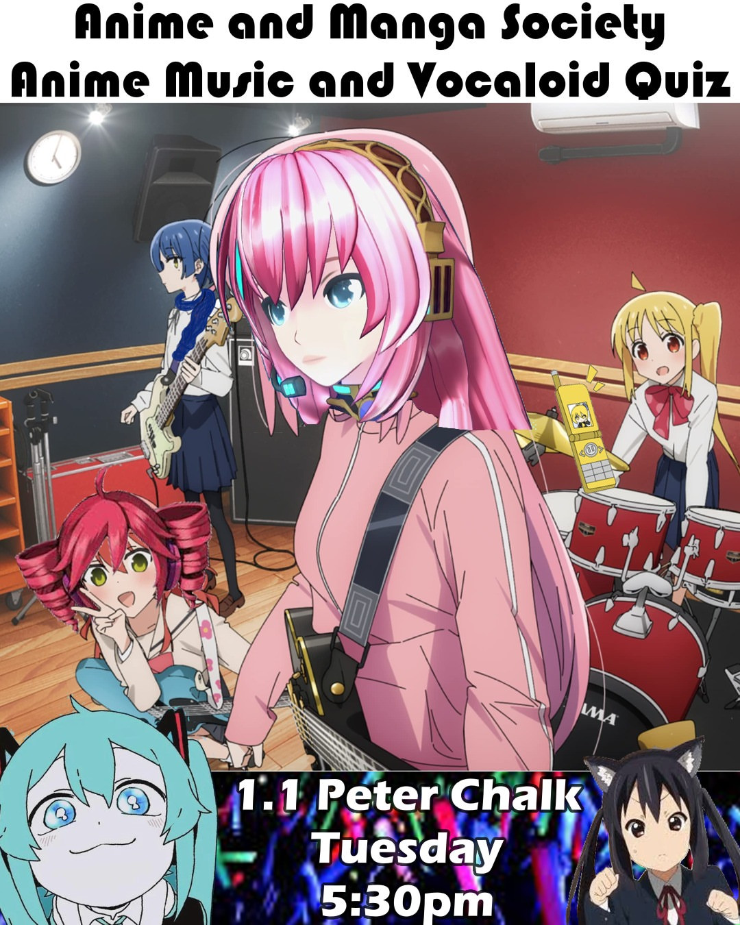 Anime and Manga Society Anime Music and Vocaloid Quiz