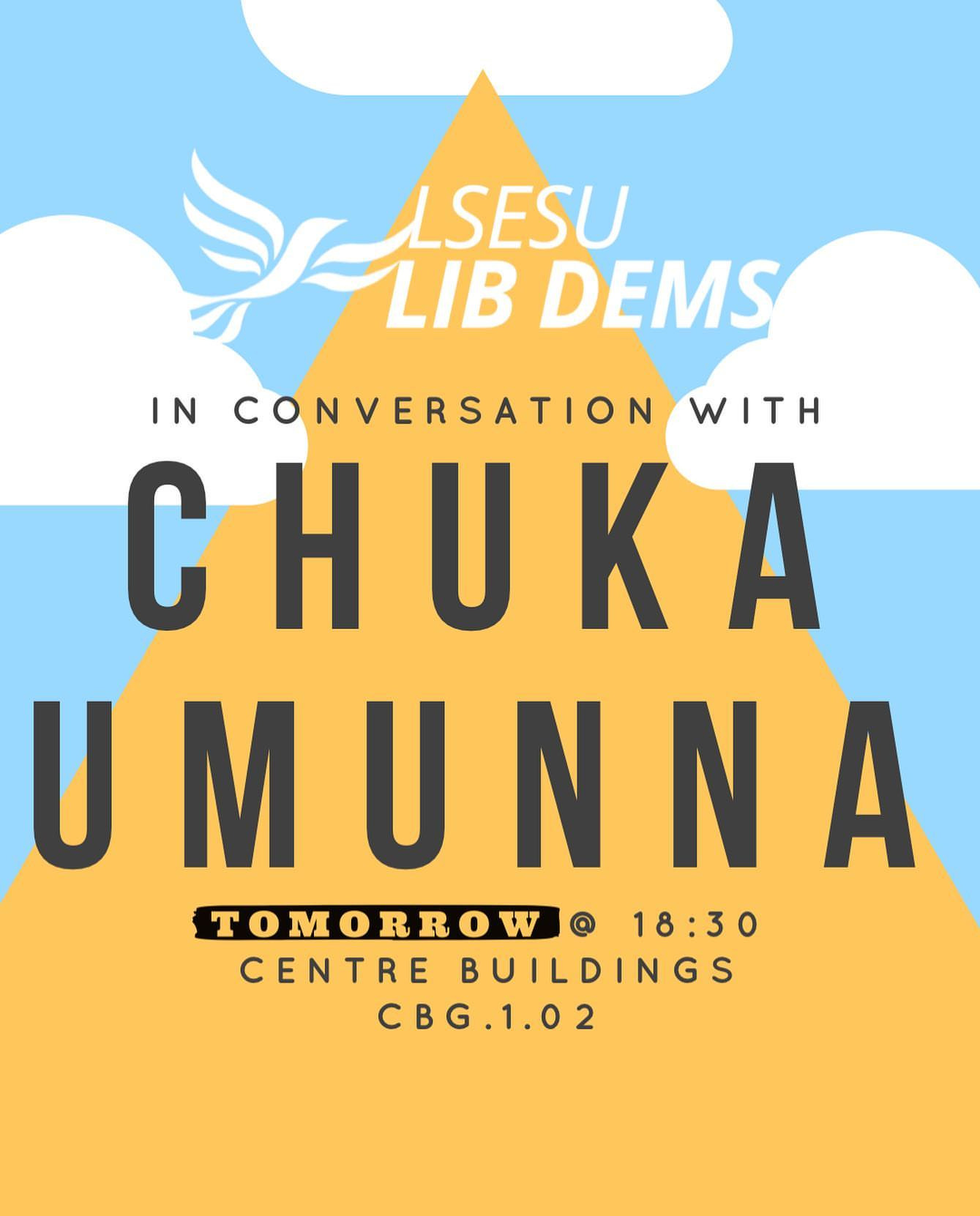 In Conversation With Chuka Umunna