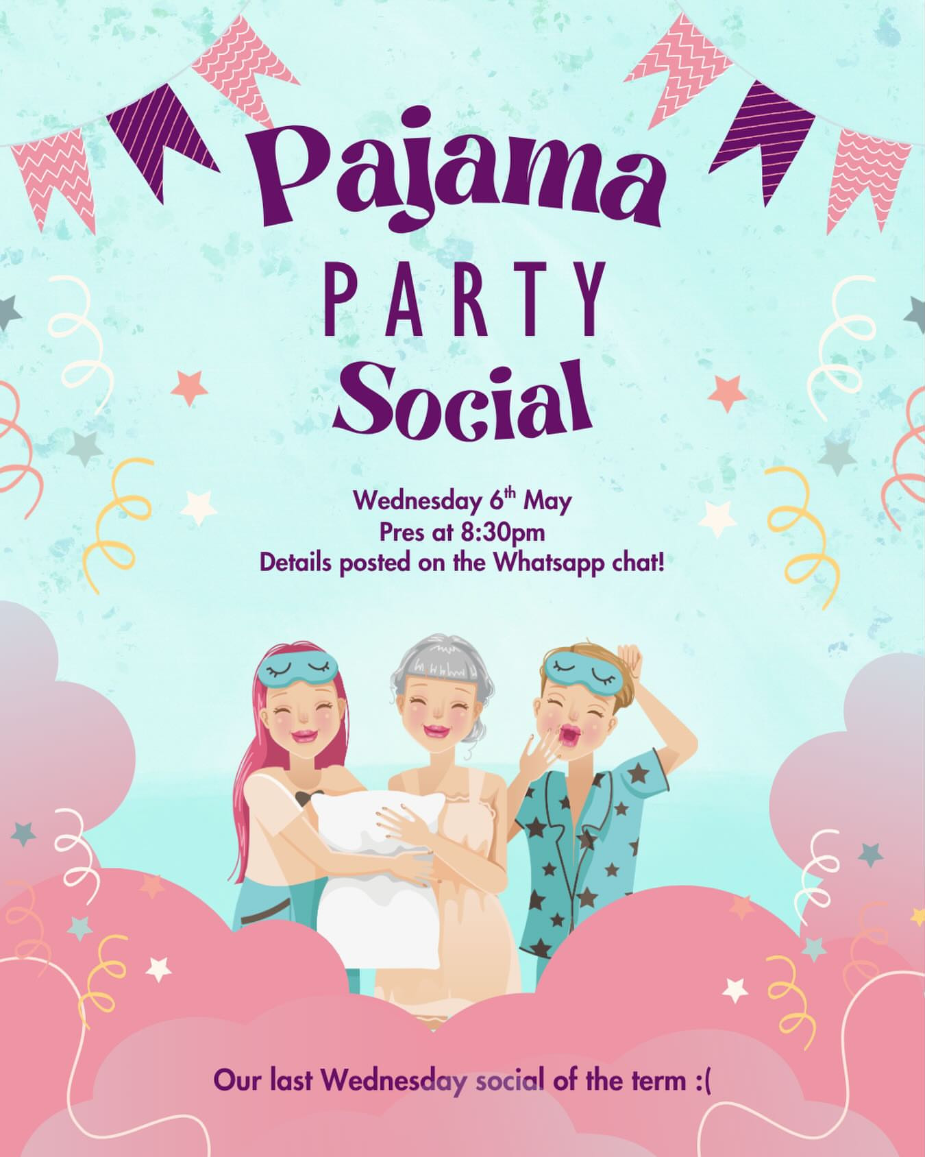 Pajama Party Social