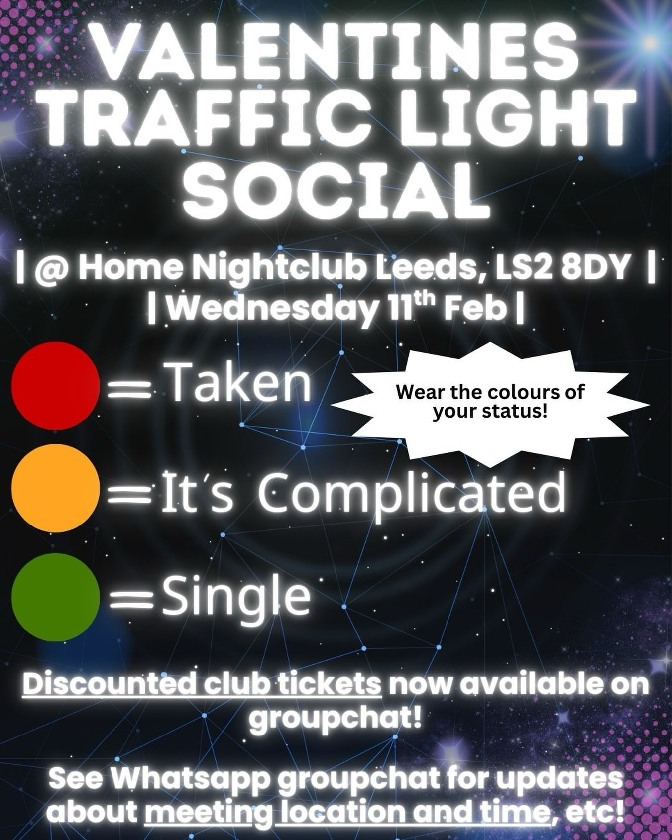 Valentines Traffic Light Party