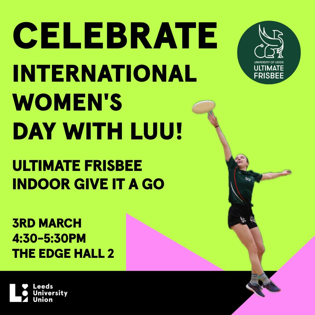 International Women's Day Ultimate Frisbee GIAG