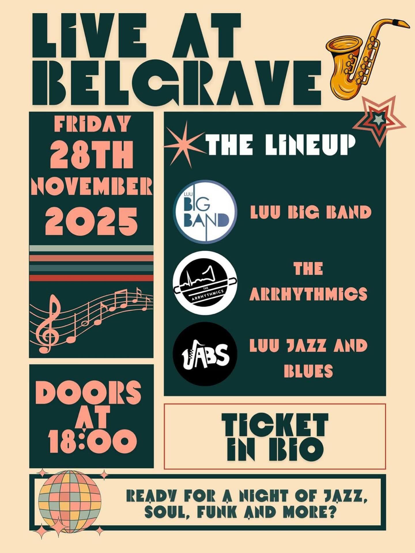 Three Big Bands at Belgrave
