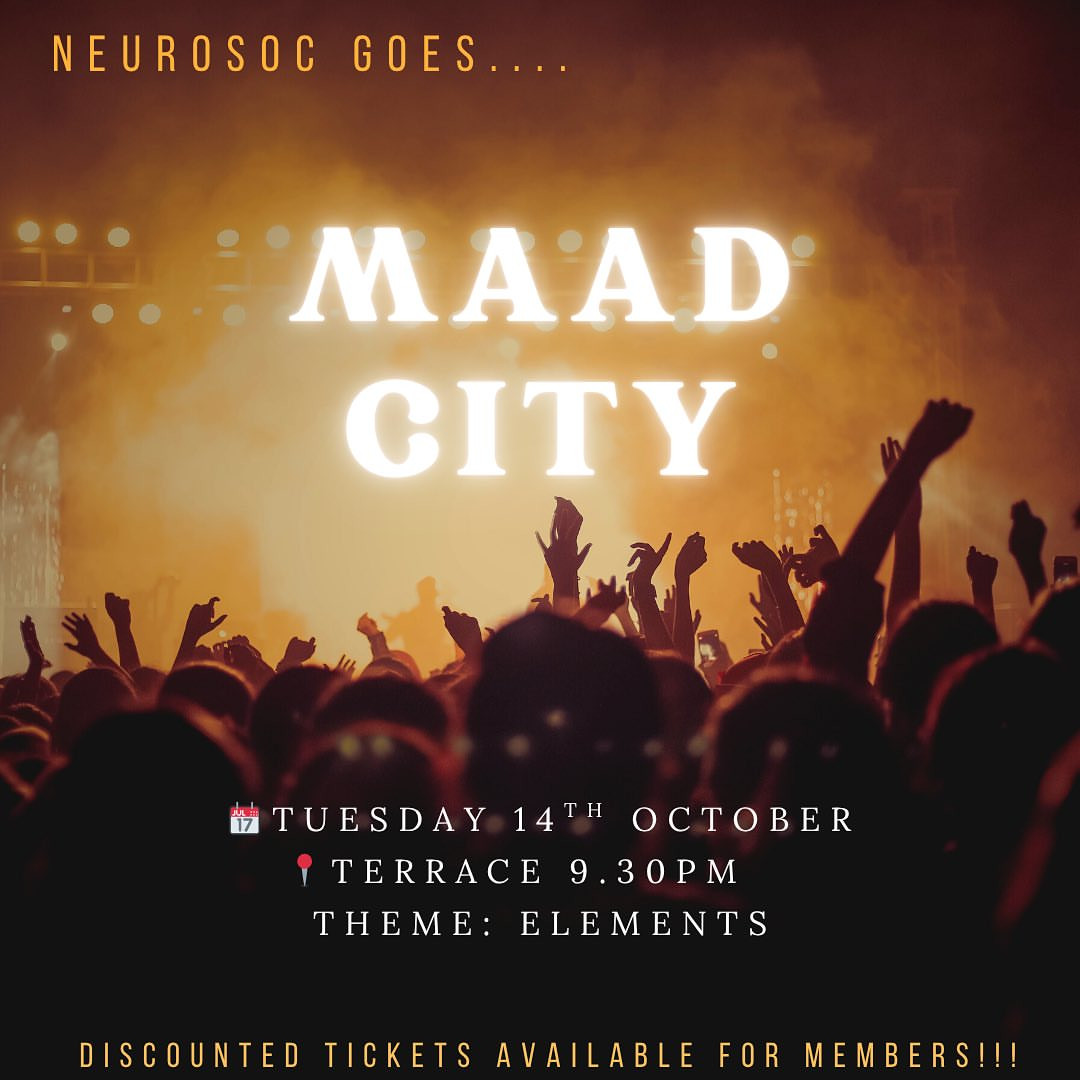 Neuroscience Social goes to Maad City Tuesdays at Terrace