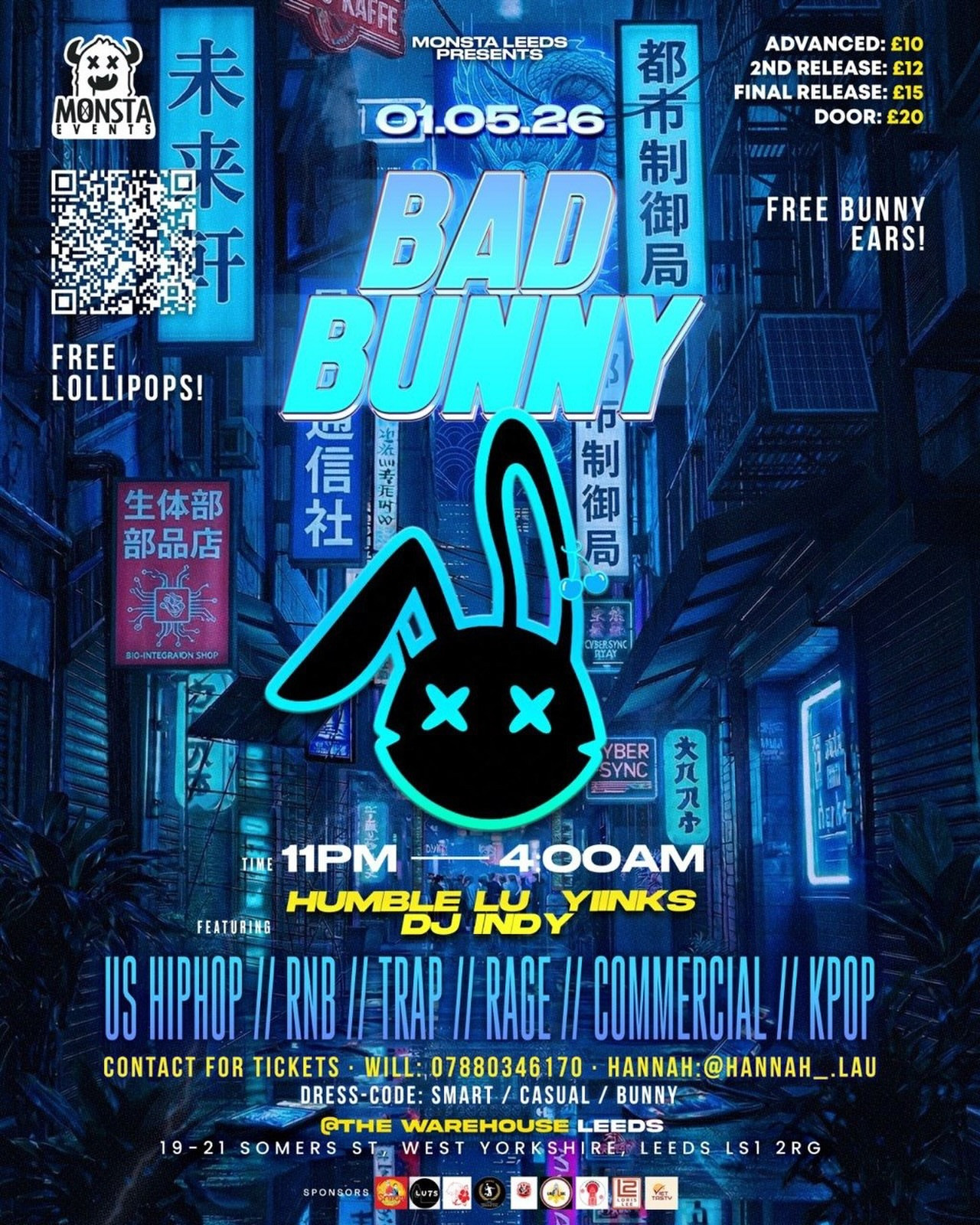 MONSTA LEEDS IS BACK 🐰🔥
