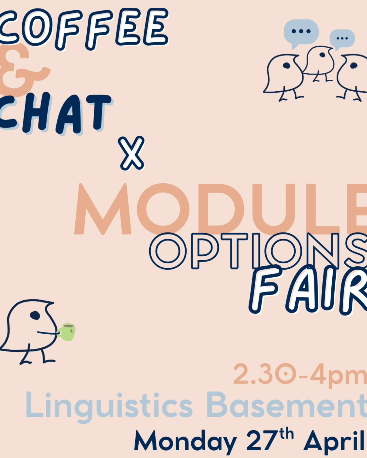 Coffee and Chat - Module Options Fair