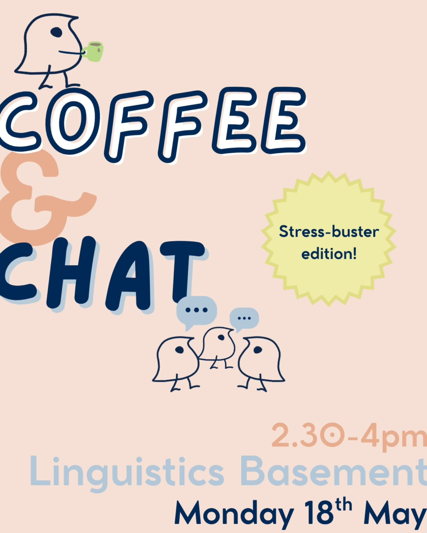 Coffee and Chat - Stress-buster edition