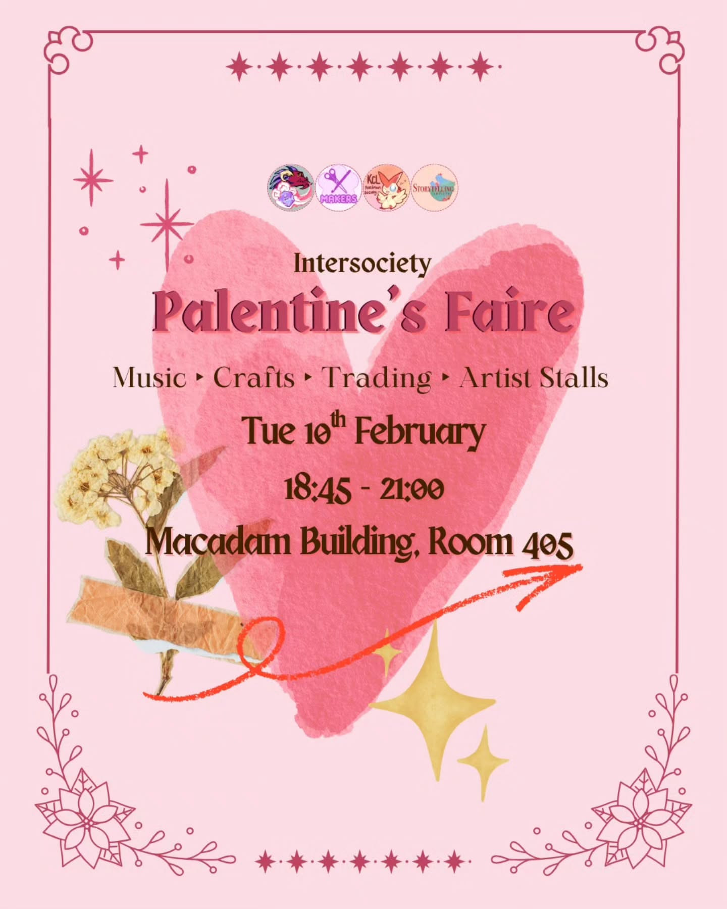 Palentine's Themed Faire