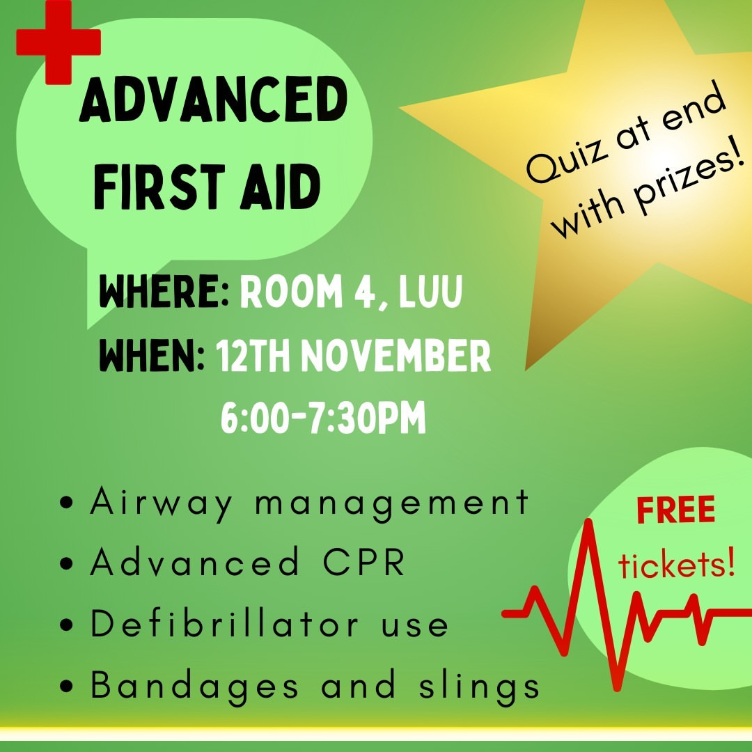 Advanced First Aid Teaching Session