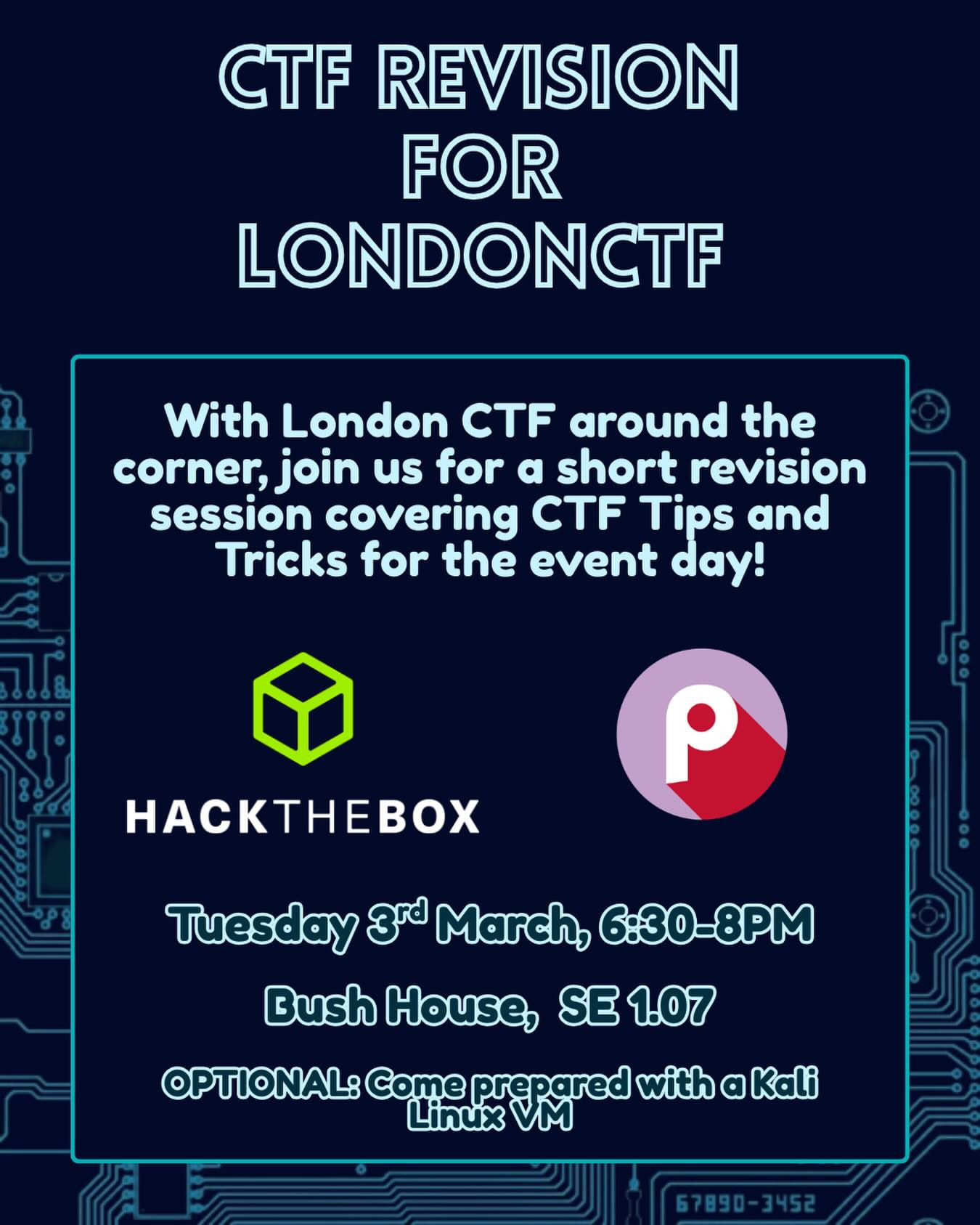 CTF Revision for LondonCTF