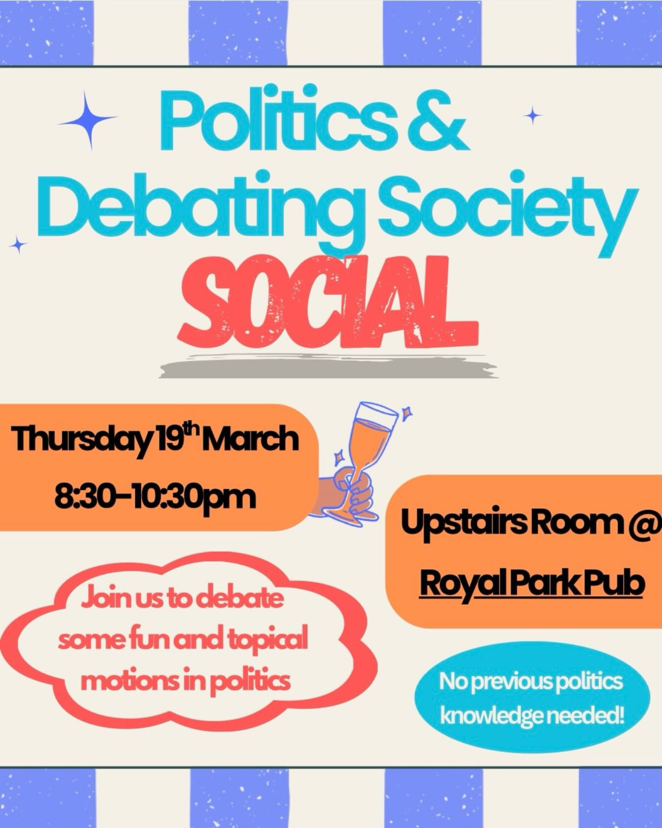 Politics & Debating Society Social