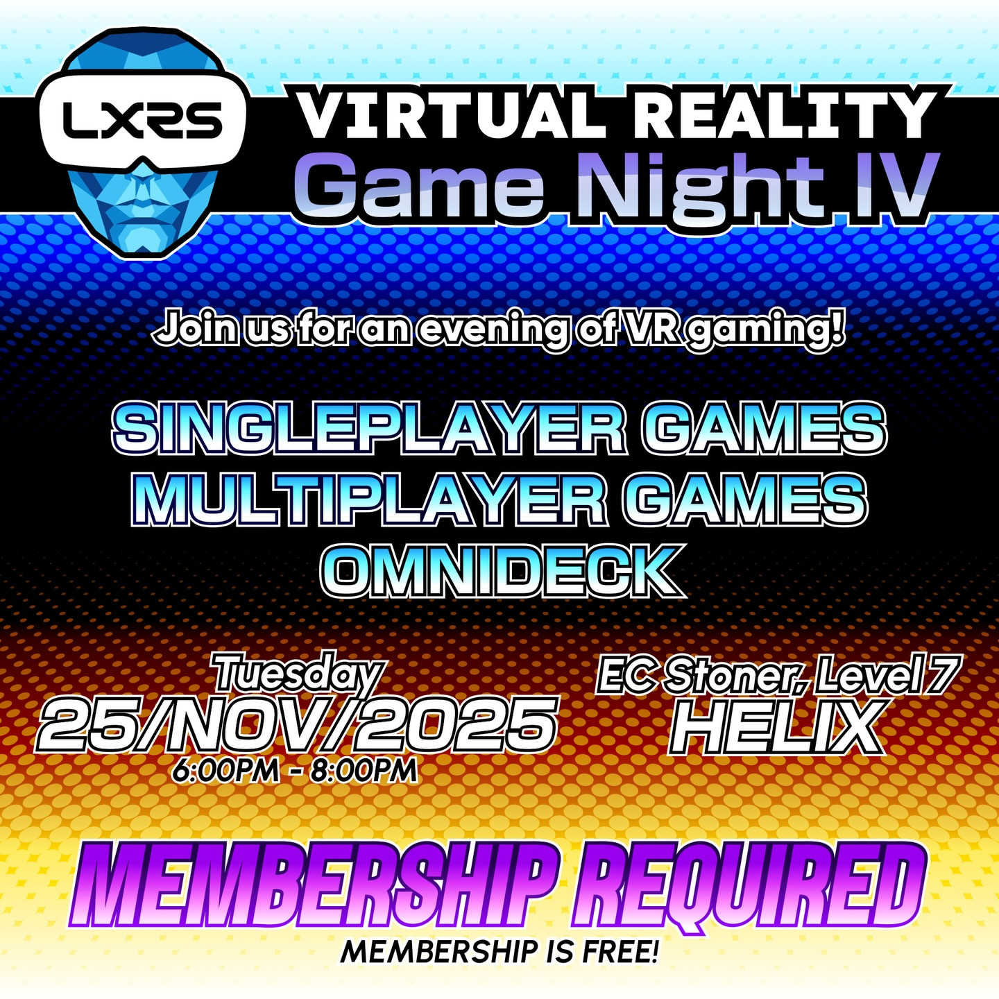 Virtual Reality Game Night IV