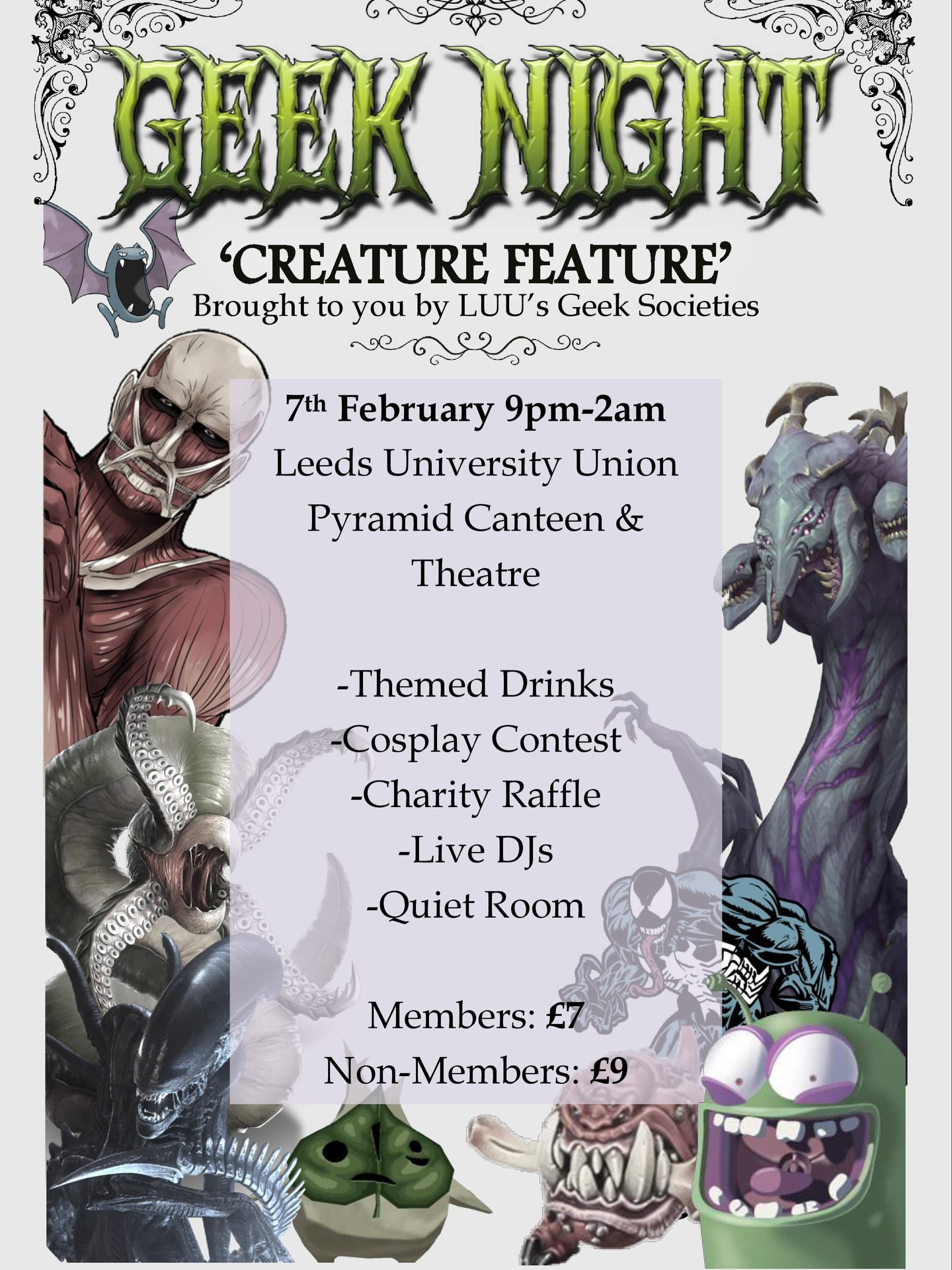 Geek Night (Creature Feature)