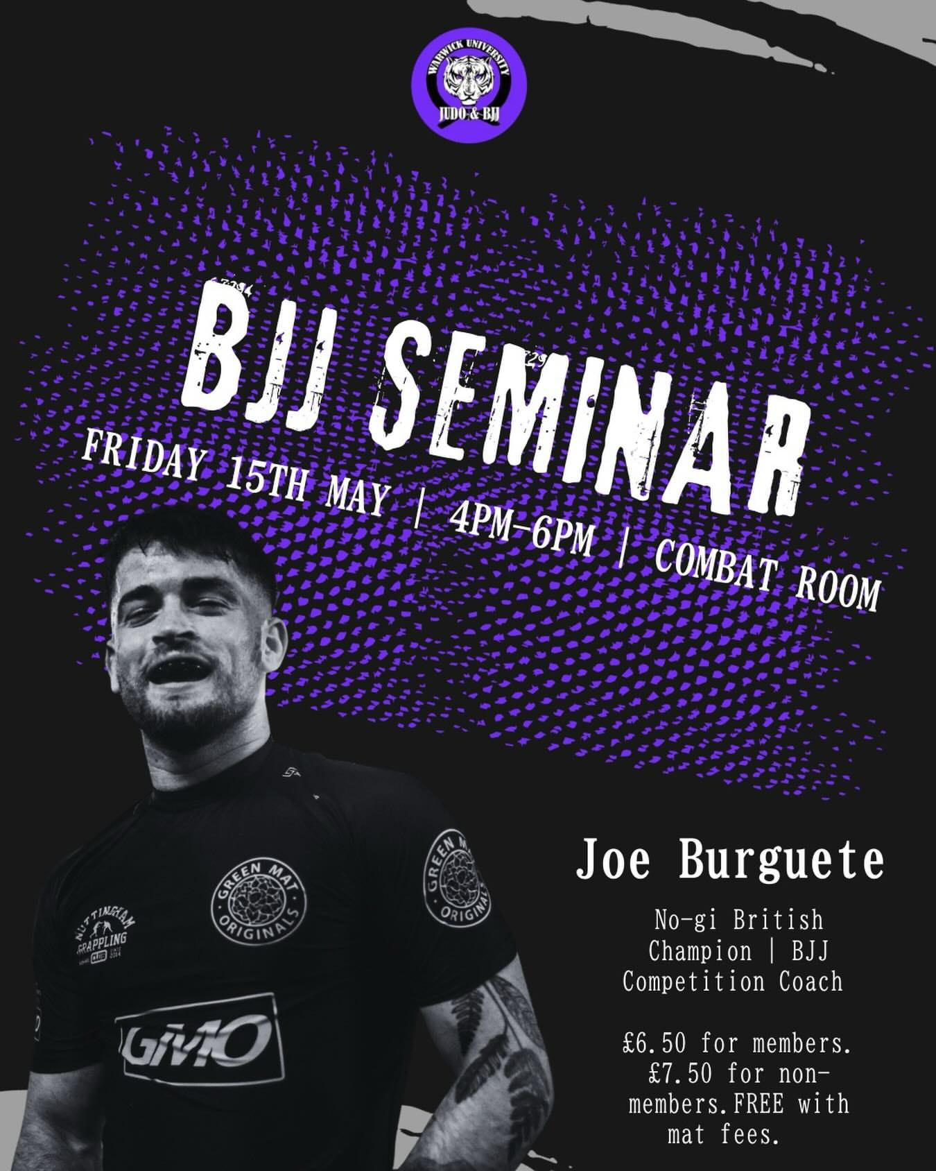 BJJ Seminar with Joe Burguete