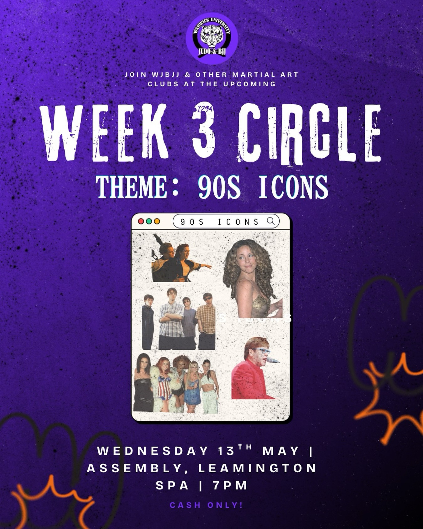 Week 3 Circle - 90s Icons