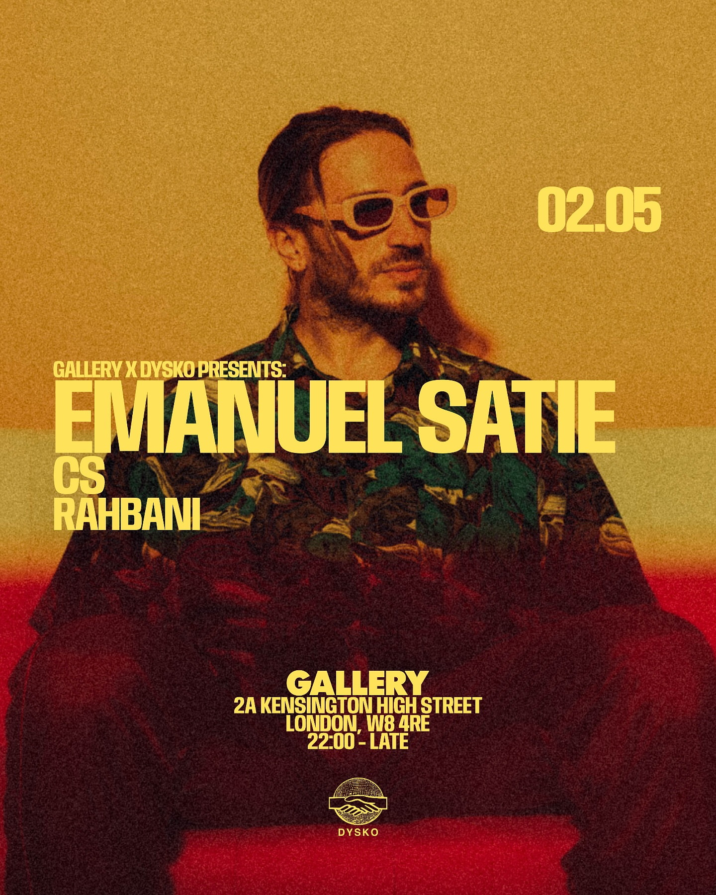 Emanuel Satie at Gallery Club London