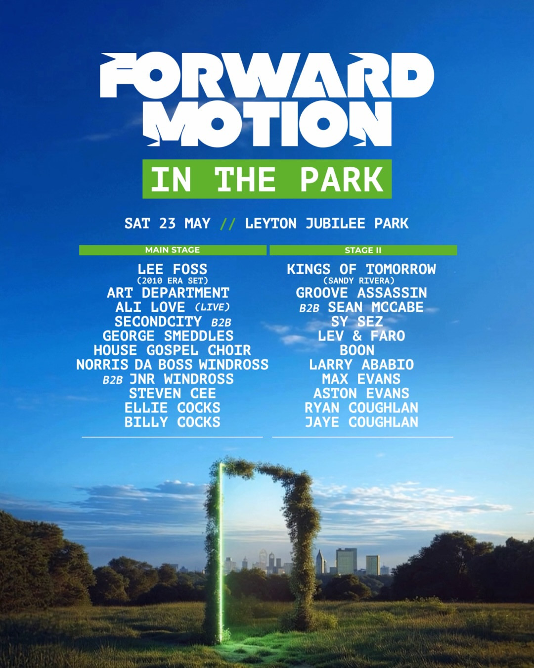 Forward Motion In The Park