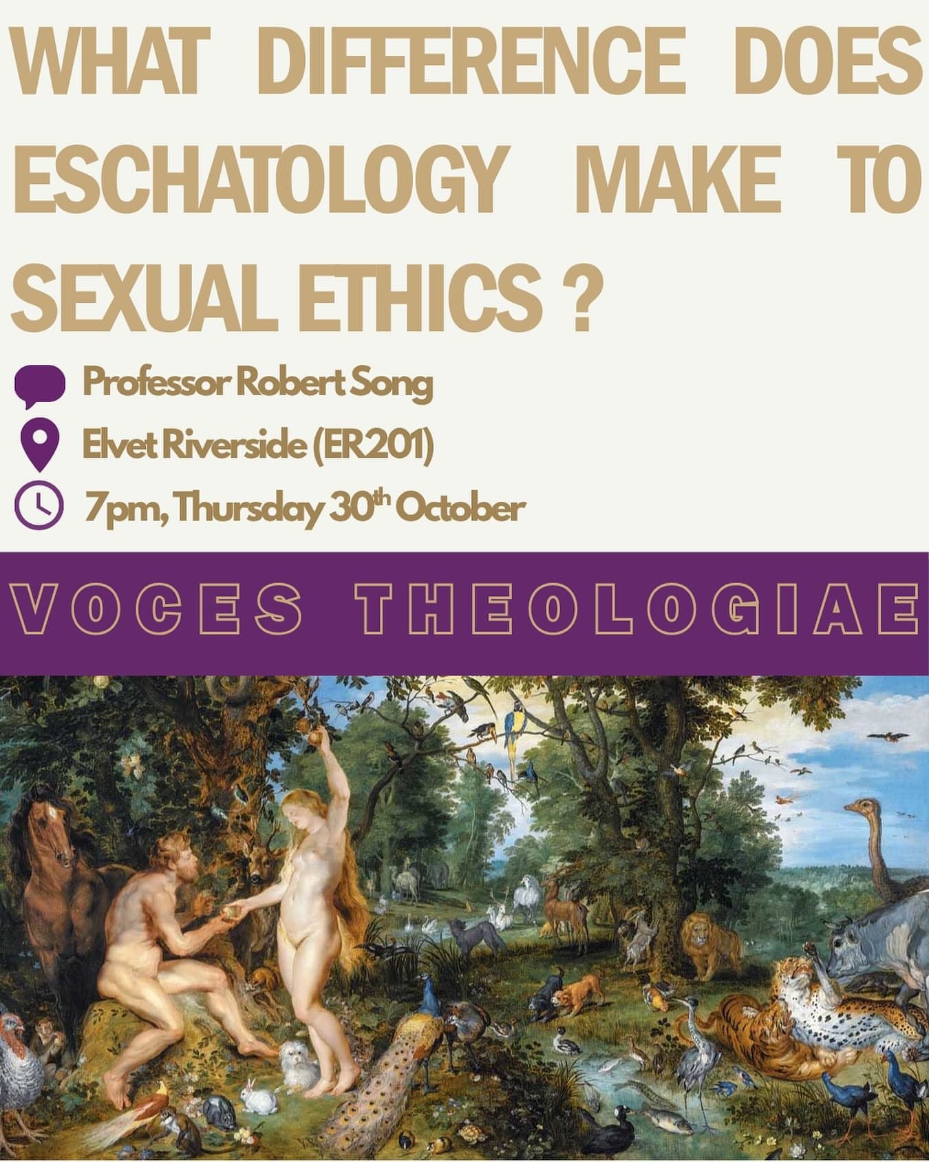 What difference does eschatology make to sexual ethics?