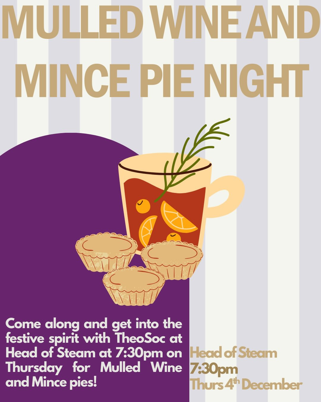 Mulled Wine and Mince Pie Night
