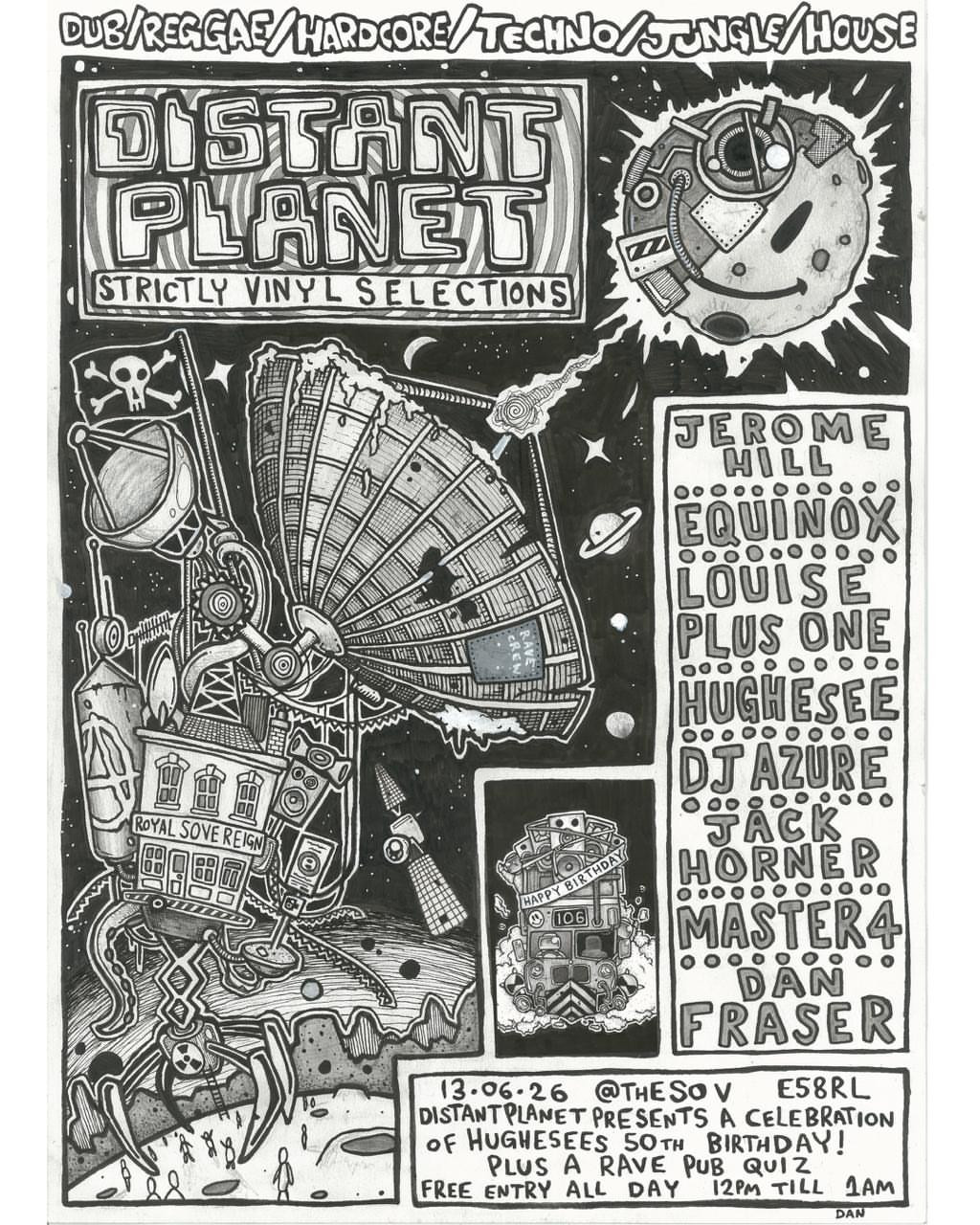 Distant Planet and Hughesee's BIG 50