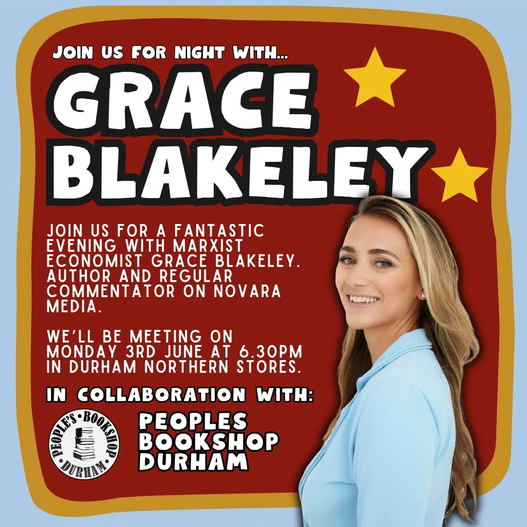 Evening with Grace Blakeley