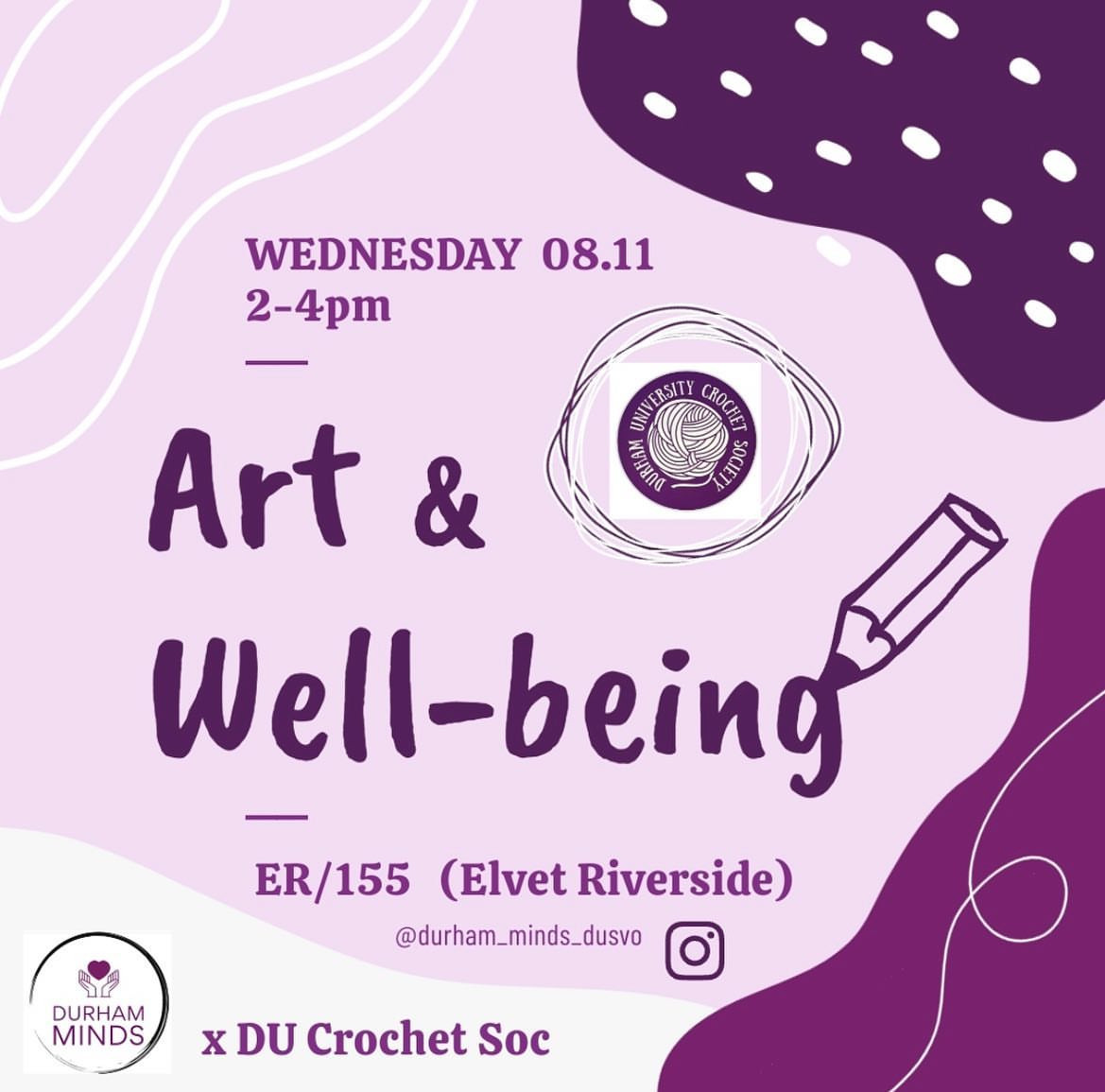 Art & Well-being (x DU Crochet Soc)