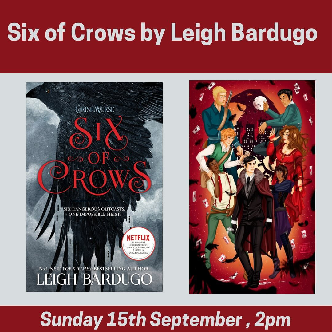 Six of Crows by Leigh Bardugo Book Club Meeting