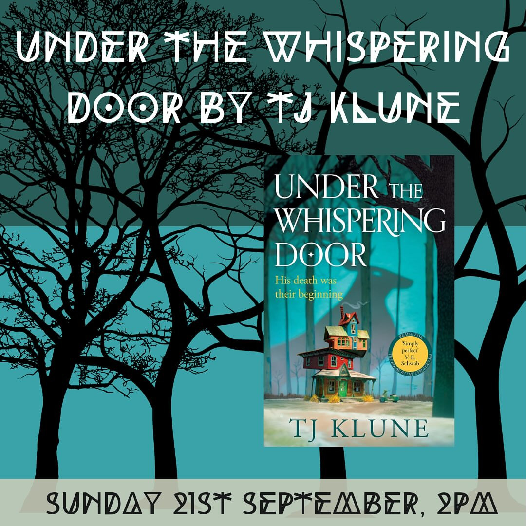 Under the Whispering Door by TJ Klune Book Club Meeting