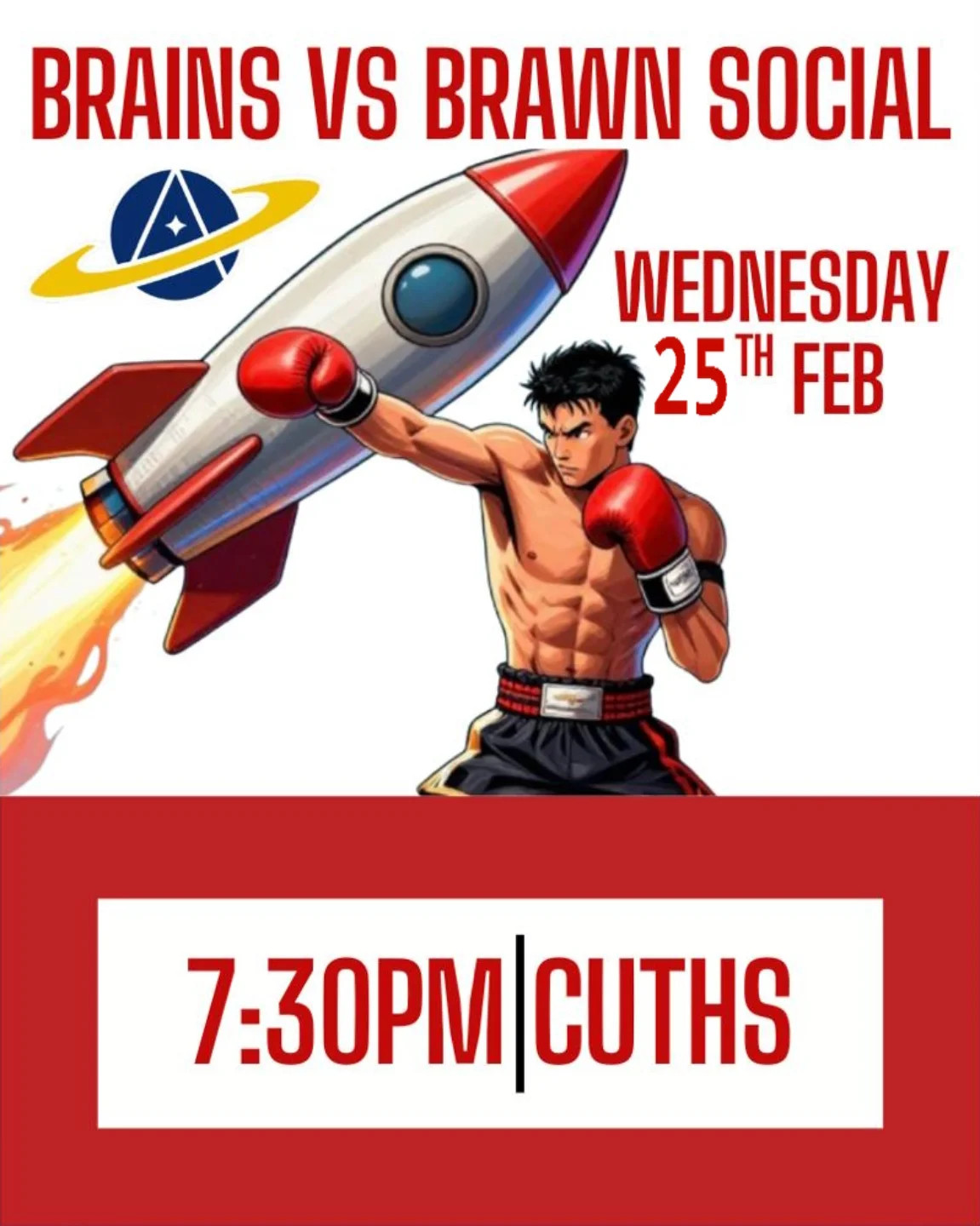 Brains vs Brawn Social