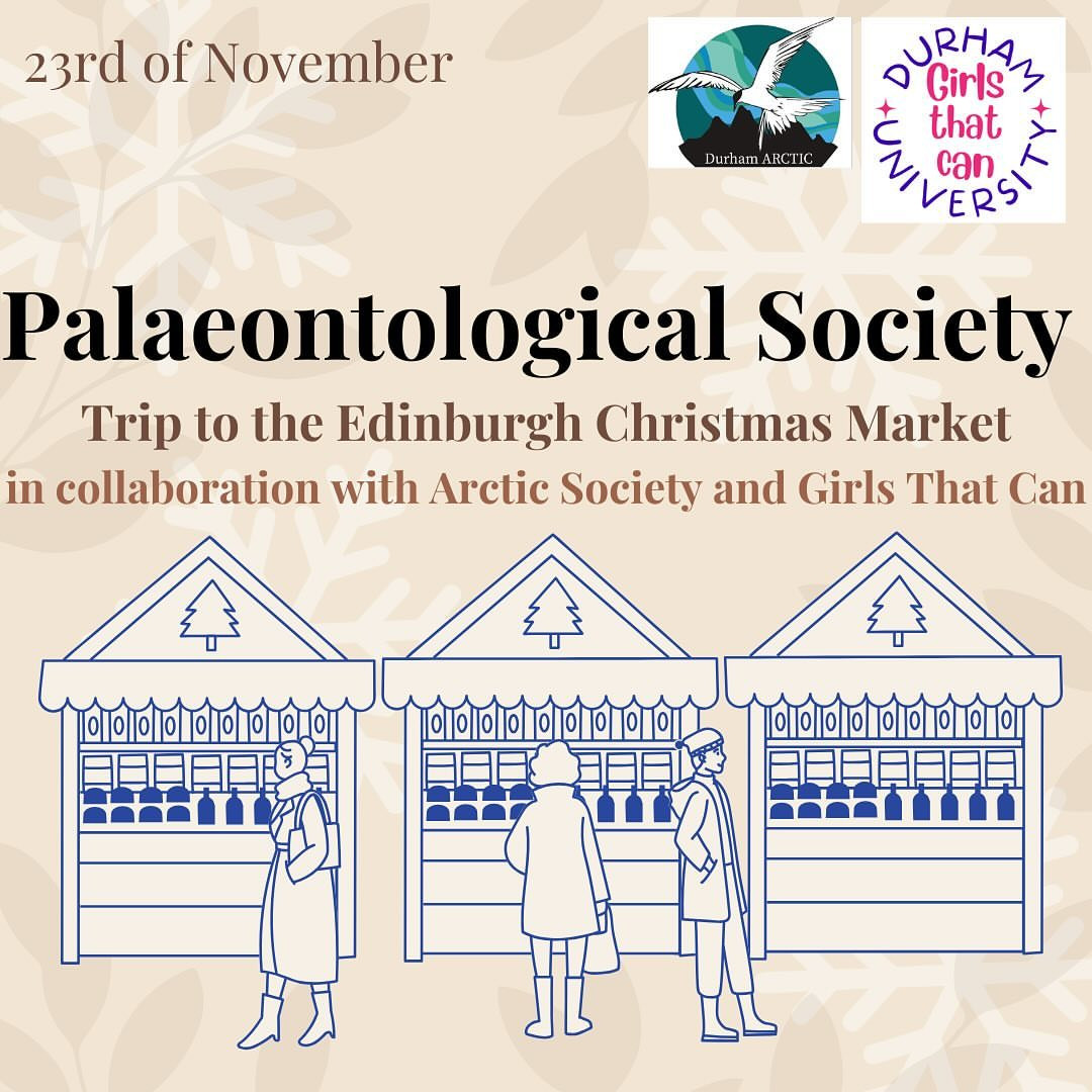 Palaeontological Society Trip to the Edinburgh Christmas markets