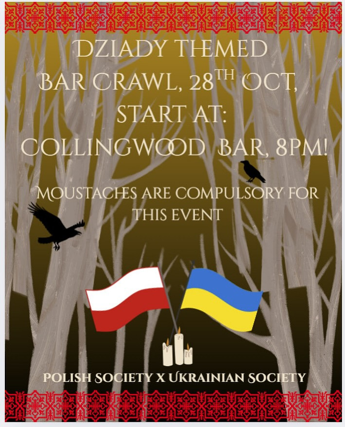 Dziady Themed Bar Crawl