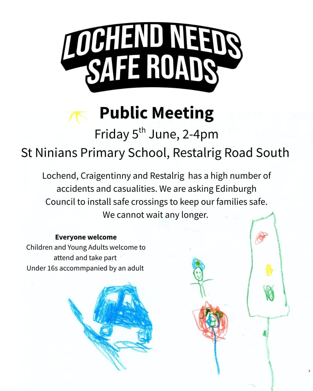Public Meeting on Road Safety in Lochend