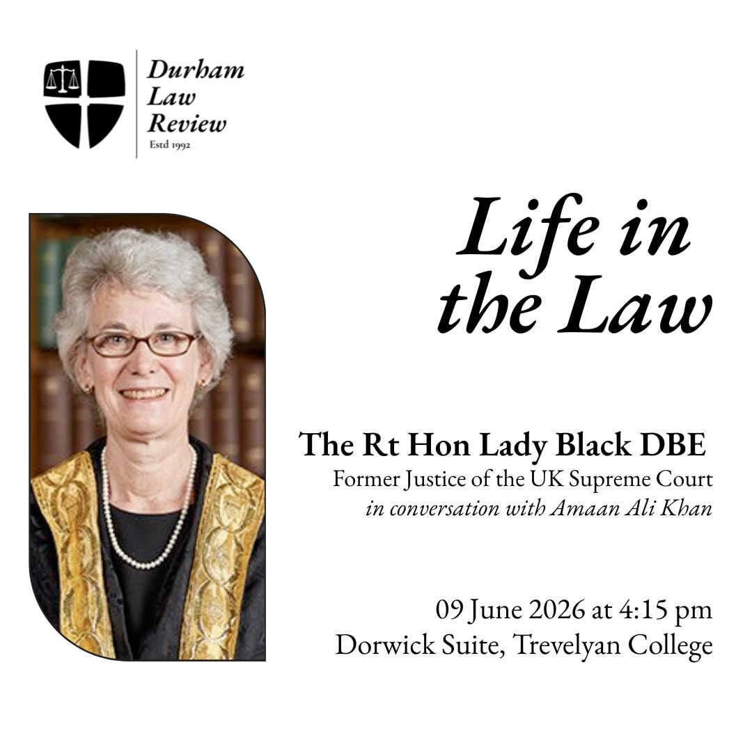 Durham Law Review Publication Evening: Inter Alia