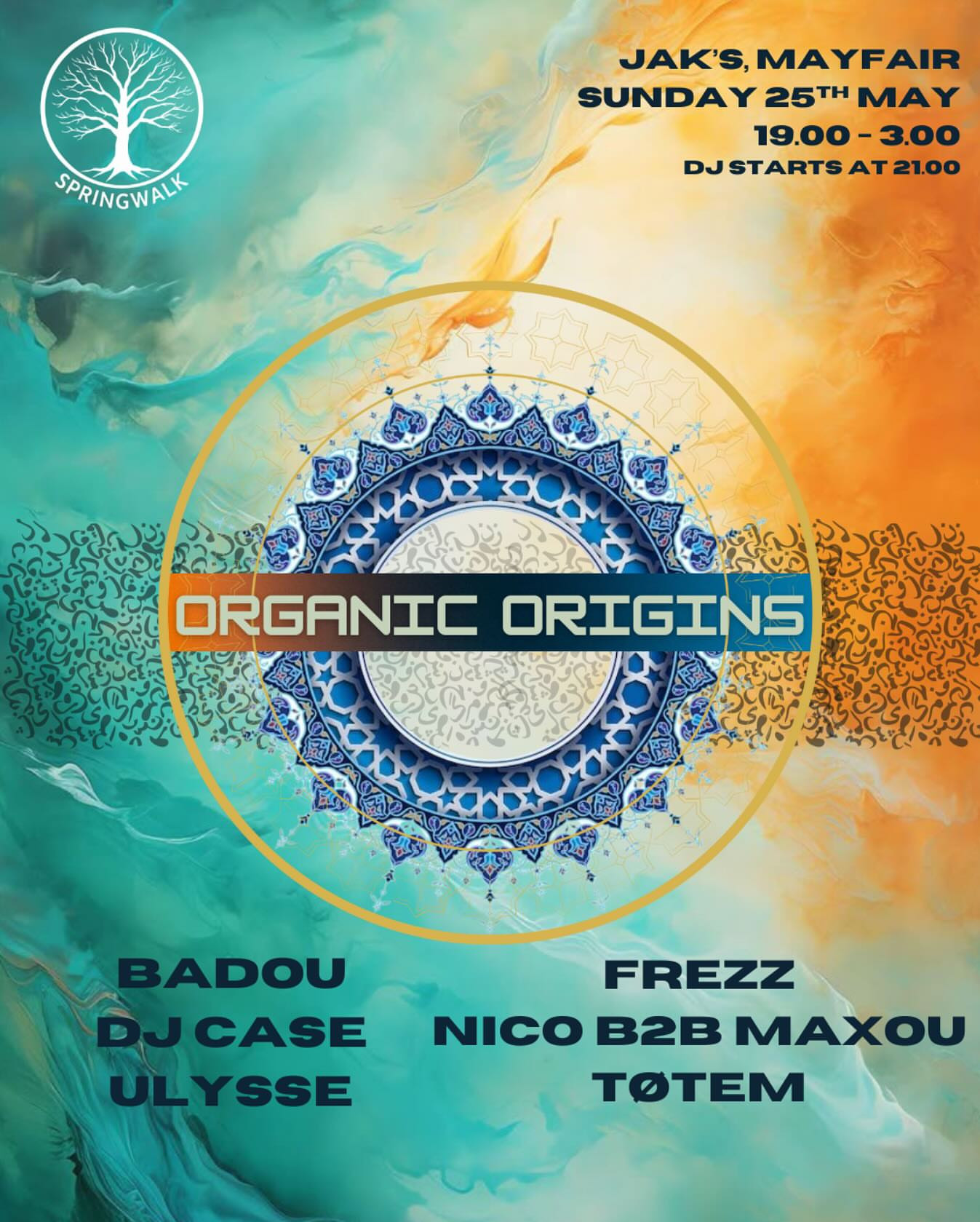 ORGANIC ORIGINS